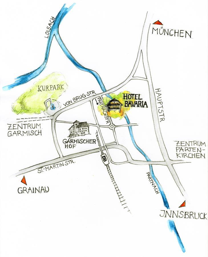 Bavaria Biohotel การ์มิช-พาร์เทนเคียร์เชน ภายนอก รูปภาพ